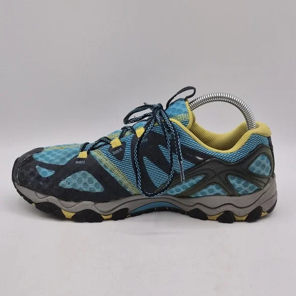 Merrell Shoes Womens Size 9 Blue Mesh Trail Hiking Athletic Sneakers J24372 - Picture 3 of 11
